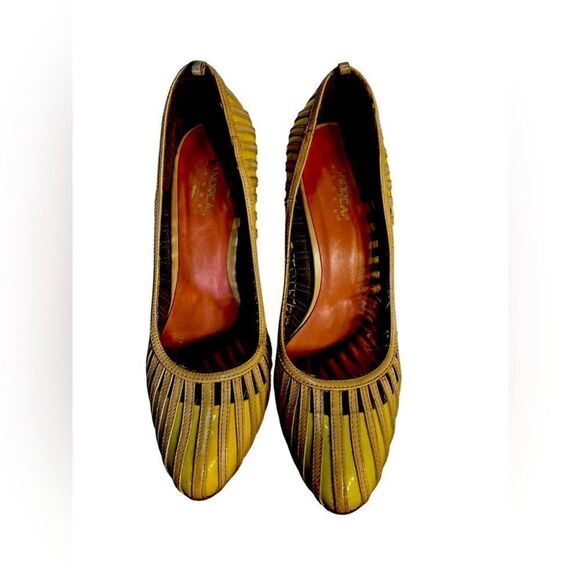 Andrea- leather heels   - Picture 1 of 7